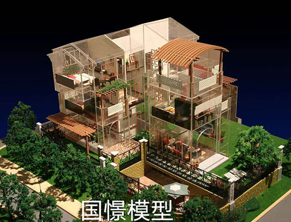 贺兰县建筑模型